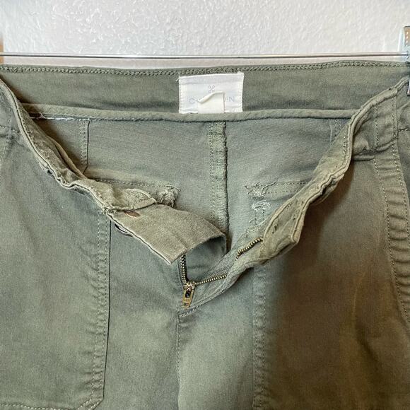 Caslon Olive Green Khaki Pants 6 Womens - Picture 3 of 5
